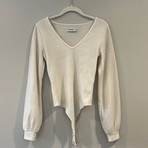 White soft bodysuit